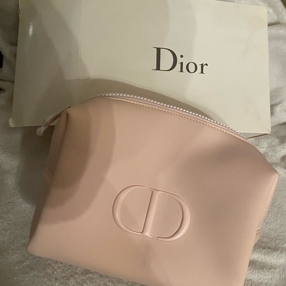 Dior Soft Pink Cosmetic Pouch